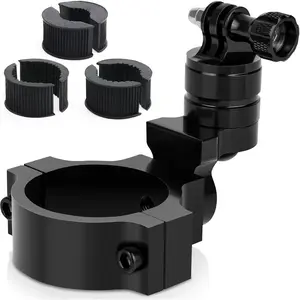 Camera Mount Holder UTV ATV, Universal Fits 1'' 1.5'' 1.75'' 2'' Tube Camera Mount Clamp Compatible with oPro Hero, SJ, DJL,