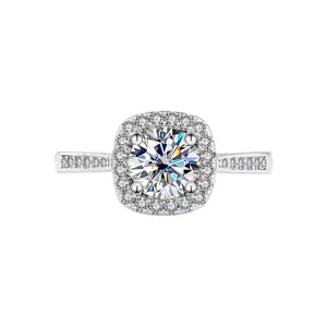 [B001]The Classic Square package Moissanite Ring