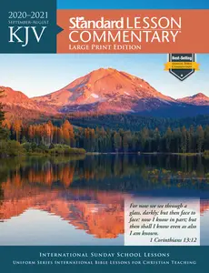 USED-KJV Standard Lesson Commentary(r) Large Print Edition 2020-2021 by Standard Publishing (Paperback)