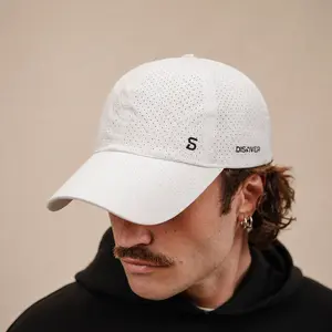 2-Pack Men's Anti-UV Baseball Hats, Lightweight Mesh, Breathable Quick-Dry Sports Hats for Outdoor Workouts