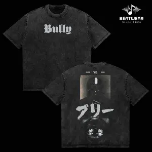 YE - Bully Album Merch 2026 Premium Washed T-Shirt For Ye Fans, Ye Stans Hip-Hop Shirt, Gift For Ye Fan Graphic Tee, Bully Album Fan Merch Shirt