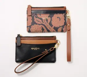 Spartina 449 Slim Card Coin Purse Duo with Wristlet Straps