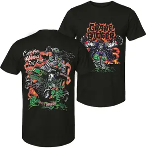 Retro Vintage 2002 Grave Digger Monster Truck T-shirt, Monster Truck Shirt, Monster Jam Fans