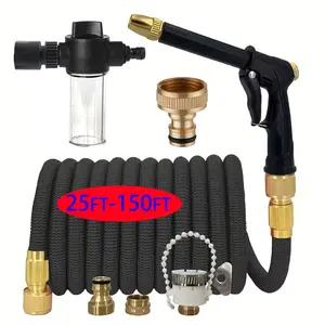 High Pressure Garden Hose Watering, Water Gun, Nozzle, Expandable Magic Hose, Us3/4 Thread, Universal Adapter, Sprinkler Head, Spray Device, Portable Garden Hose