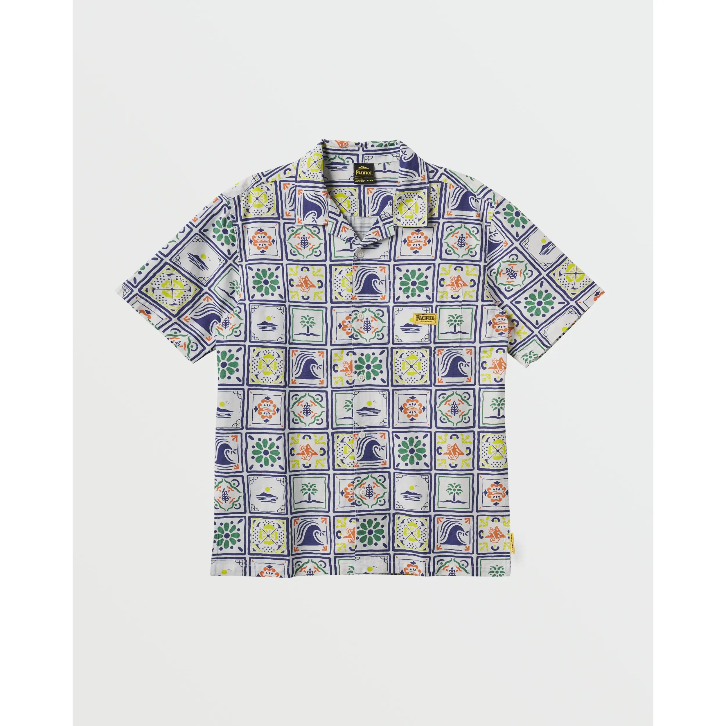 Quiksilver | Quiksilver X Pacifico Baja Casual Short Sleeve Shirt | Regular Fit Short Sleeve | Beach Days & Sun Protection & Travel
