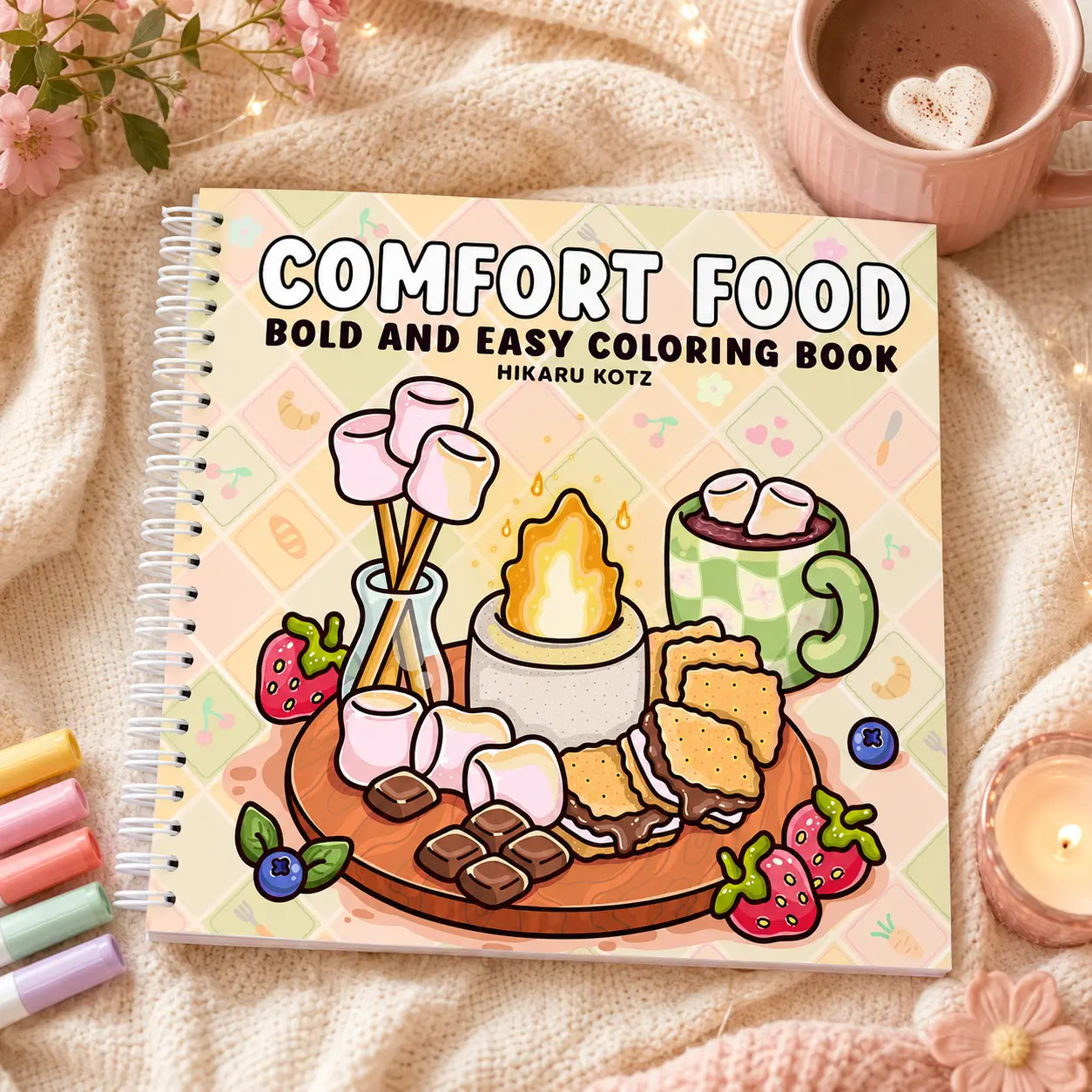 Comfort Food: Bold and Easy Coloring Book for Adults and Teens Comfort Food: Bold and Easy Coloring Book for Adults and Teens