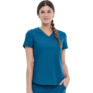 Cherokee Form 1-Pocket Tuck In Scrub Top