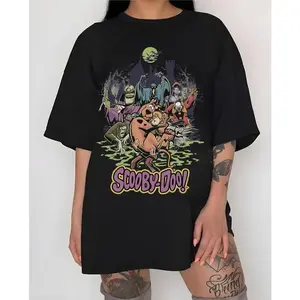 Vintage Sco.oby Sweatshirt, Retro Halloween shirt, 90s Horr0r Movie shirt, Sco.oby Doo Shirt, Vintage H0rror Movie Character Shirt, Halloween Dog Shirt