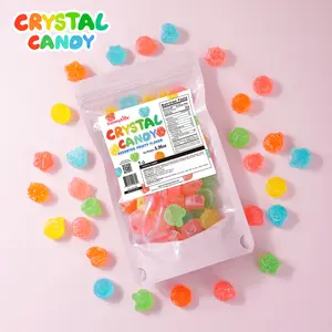Brand New!! GummyGlow Viral ASMR Crystal Candy – Assorted Fruity, 5.35oz, 4 Flavors, Vegan & Gluten-free, Crunchy Sweet Snack #DealsForYouDays