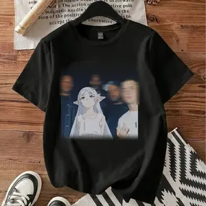 Anime Frieren Funny T-shirt