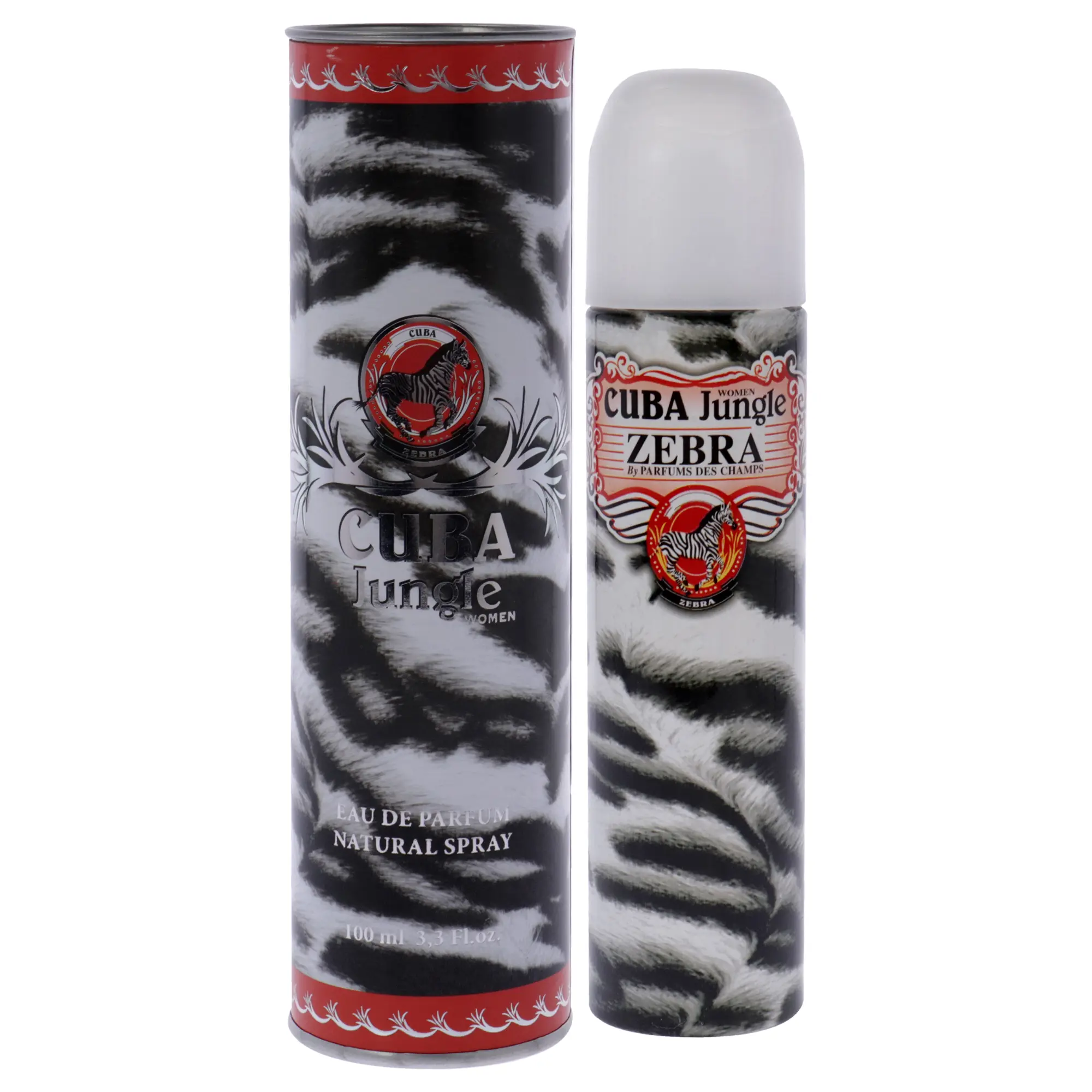 Cuba Jungle Zebra by Cuba for Women - 3.4 oz EDP Spray