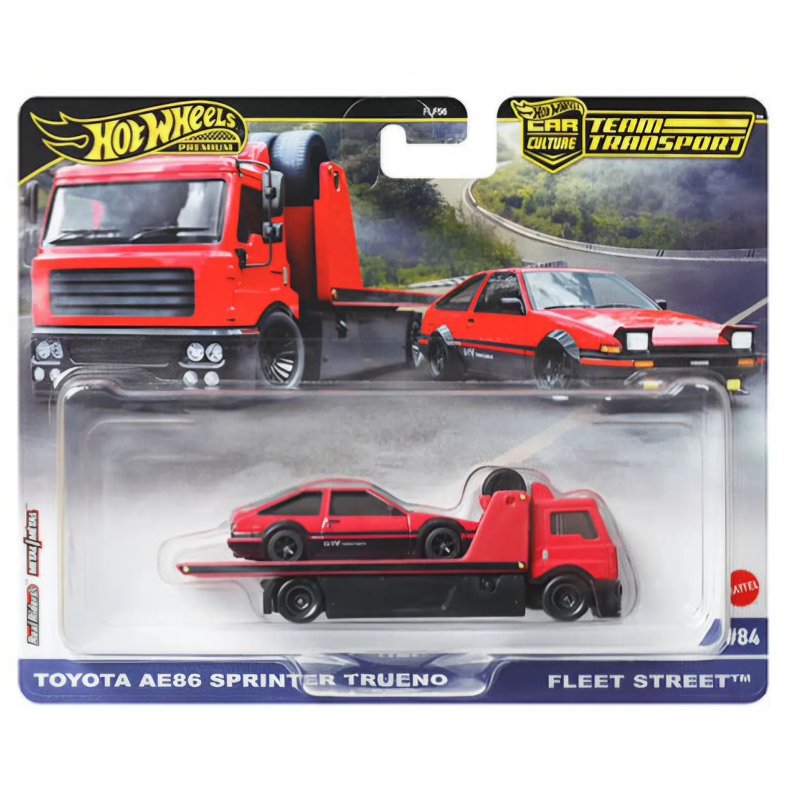 ホットウィール チームトランスポート フェラーリ AE86トレノ ライカン Hot Wheels Team Transport Toyota AE86 Sprinter Trueno / Fleet