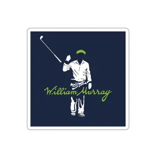William Murray Golf Sticker