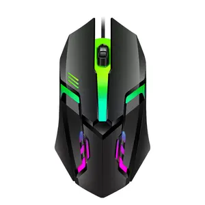 Wired luminous mouse for gaming, e-sports, desktop computers, internet cafes, League of Legends, USB luminous office mouse