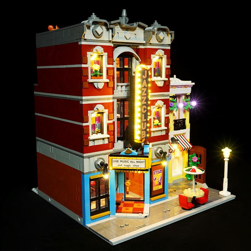 LYBMTWF LED Lighting Kit for LEGO 10312 Jazz Club Building Block Model Lighting(Classic Edition) | Easy Installation | The Perfect Birthday, Holiday, and Christmas Gift (Lights Only — LEGO Set Not Included)
