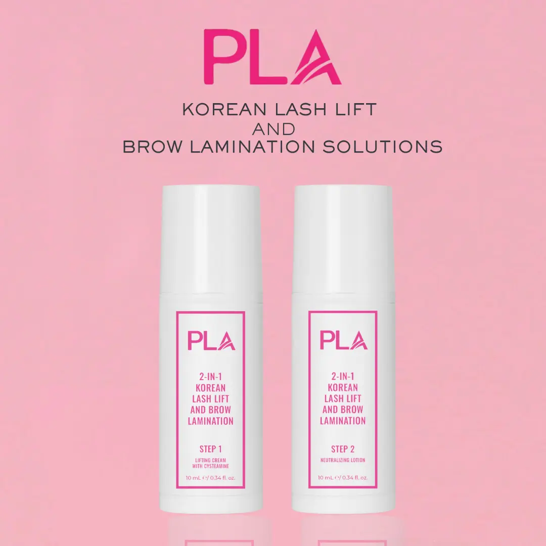PLA 2 in 1 Korean Lash Lift and Brow Lamination Solutions