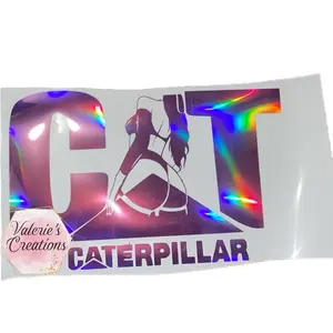 CAT 10x8 Truck Decal - Original Design with Clear and Simple Print