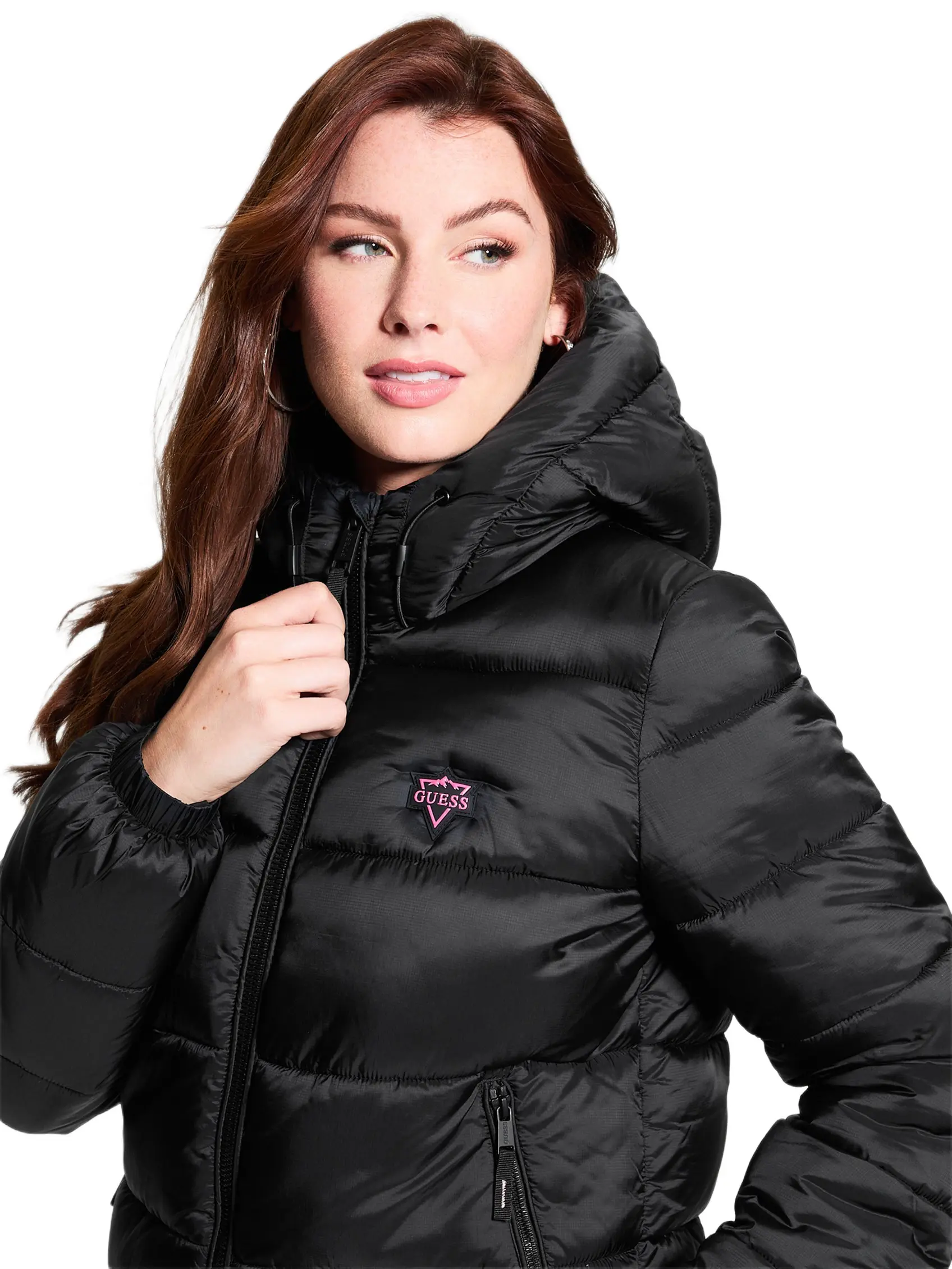 GUESS Female Eco Puffer Jacket GUESS Female Eco Puffer Jacket