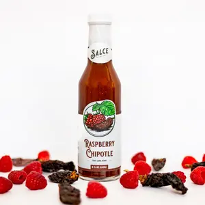Salce's Raspberry Chipotle hot sauce - Medium smokey & sweet sauce for any bbq dish