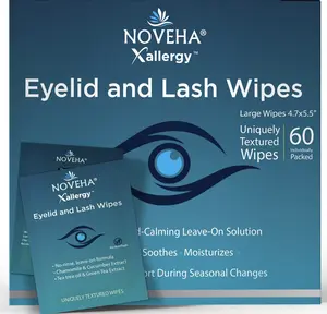 NOVEHA Allergy Relief Eyelid Wipes