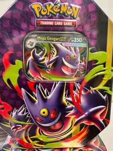 Pokemon TCG: Mega Moonlit Tin - Mega Gengar ex