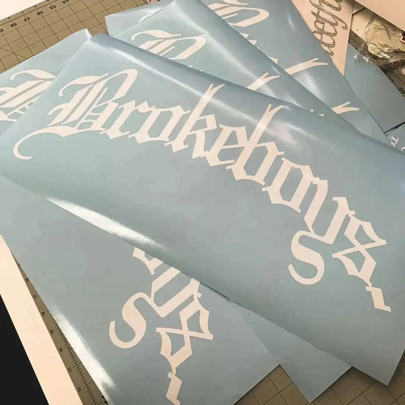 Brokeboys V3 Banner - Rear Window Vinyl Car Banner
