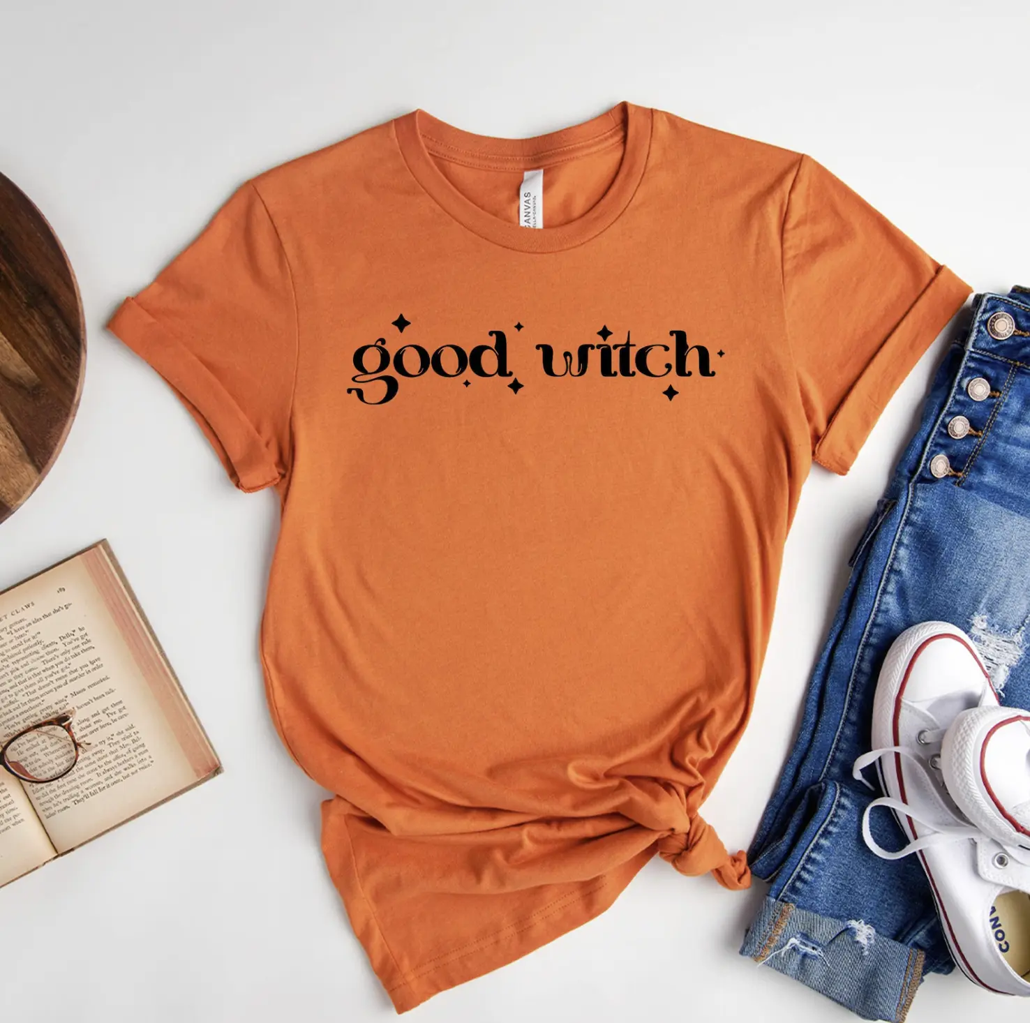 Good Witch Shirt, Halloween T-Shirt, Cute & Funny Halloween Shirt, Witch Halloween Shirt, Gift for Her, Women Shirt