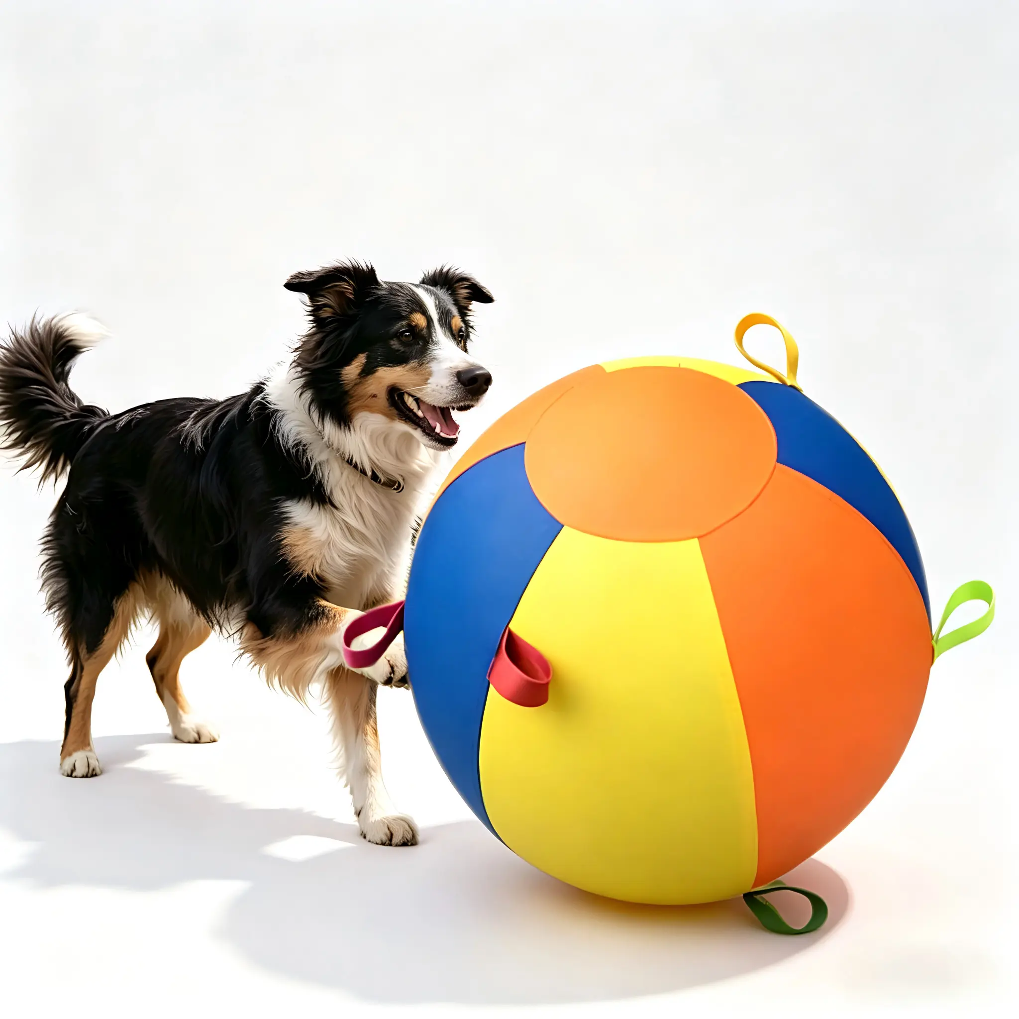 Pet Toy Big Cloth Dog Ball For Play，Dog Toy For Running Jumping Training & Daily Play