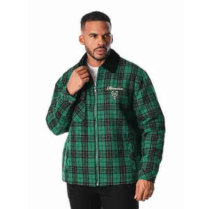 Bucks In Six x The Wild Collective Plaid Milwaukee Bucks Jacket