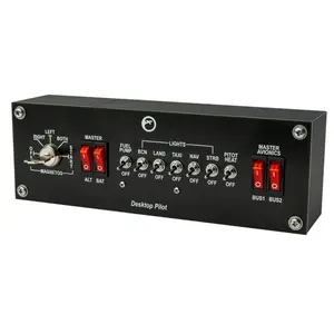 Desktop Pilot Cessna Ignition Panel for Flight Sim - Fast Shipping!