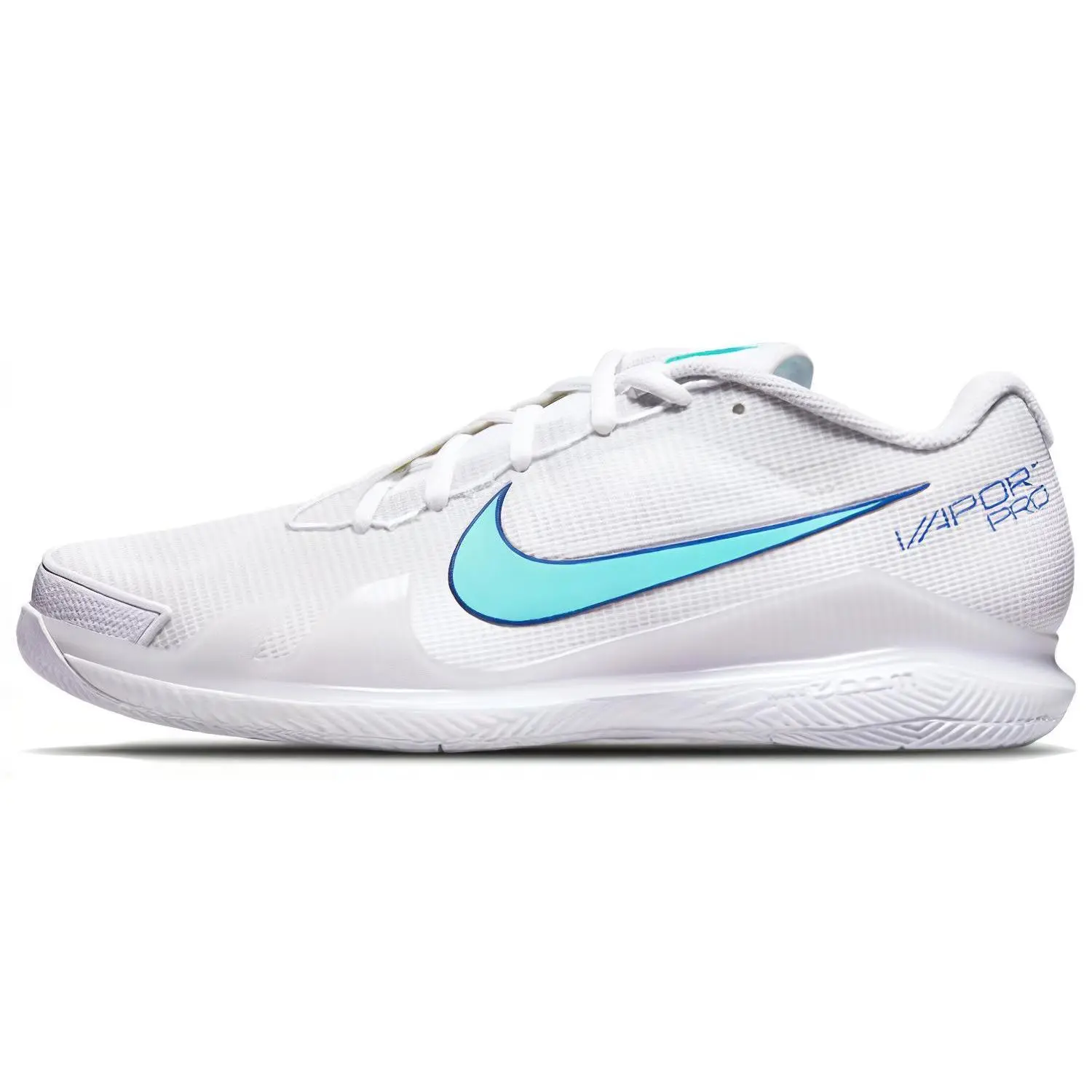 Nike Air Zoom Vapor Pro White Dynamic Turquoise Cushioned Durable Low Top Men's Sneakers CZ0220-141