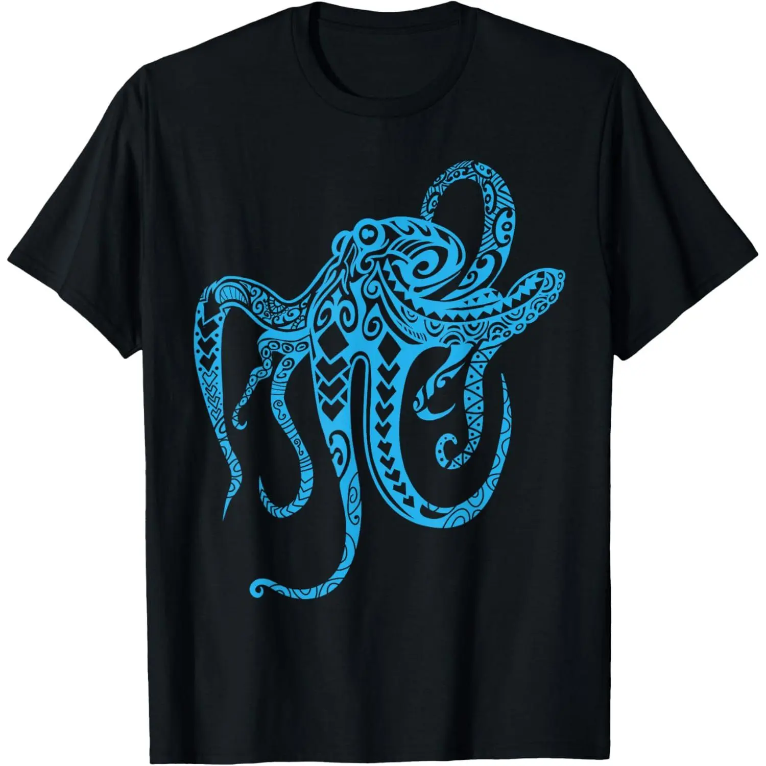 Tribal Octopus Shirt - Polynesian Tribal Shirt - Octopus T-Shirt  Graphic tees