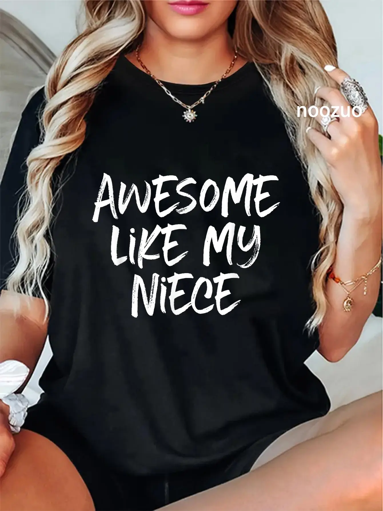 100% Cotton Awesome Like My Niece Cool T-Shirt