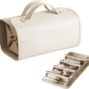 Large Capacity Expandable Makeup Bag, Women's Waterproof Four-In-One Cosmetic Bag, Detachable Inner Pouch, Makeup Organizer, Travel Essential, Valentine's Gift