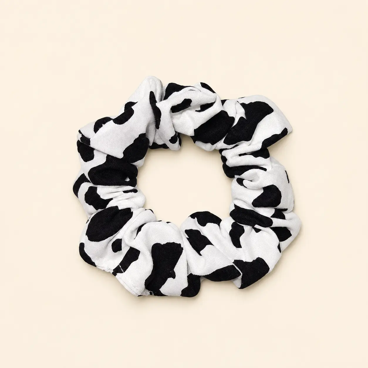 Cow Print Scrunchie