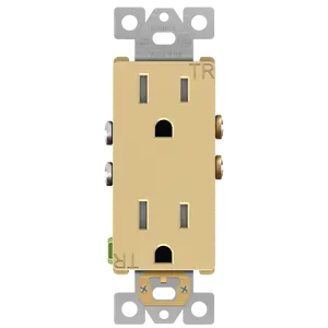 Enerlites 61501-TR-GD Residential Gold Decorator Outlet 15A-125