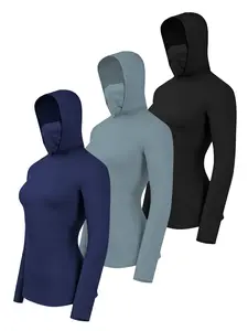 Cymebosilux 3 Piece maternity clothing Sportswear Set -  Sun Protection Hoodie & Pants, Women's Maternity Athletic Outfit for Pregnancy and Beyond