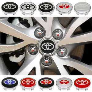 Toyota Car Style Decoration Accessories, Wheel HUB Center Cap Cover, Wheel Covers, Stylish Fitment for Toyota Models, Enhance Your Vehicle Look