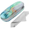 FINTIE HardShell Eyeglasses Case with Cleaning Cloth - Portable Protective Eye Glasses Storage Holder for Men, Women