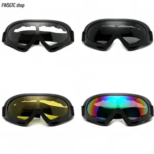 Women's 4-Pack Ski Goggles, Winter Windproof Outdoor Sports Eyewear, Reinforced Lens & Frame Dustproof Protective Goggles for Snowboarding, Cycling and All Winter Outdoor Activities