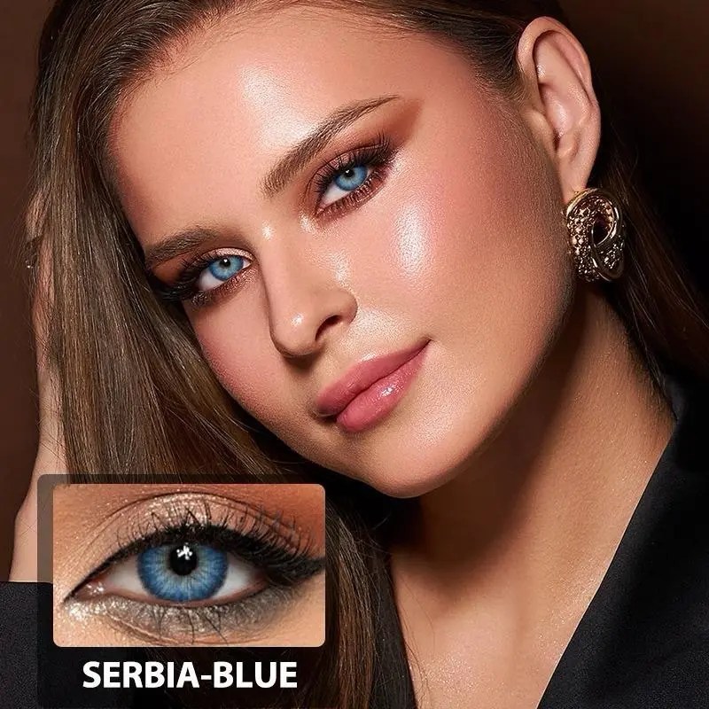 Serbia blue