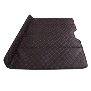 Car Mattress PU Leather Portable Back Seat Travel Mattress Non-Inflatable Car Back Seat Folding Bed Mattress for Sedan SUV Truck