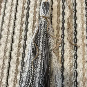 Grey Bible tassels