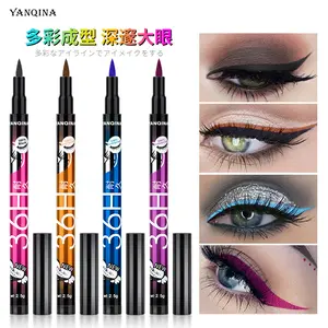 YANQINA Yanqi Na 36H Waterproof Eyeliner Pen Quick-Dry Waterproof Smudge-Proof Eyeliner Liquid Pen Southeast Asian Makeup