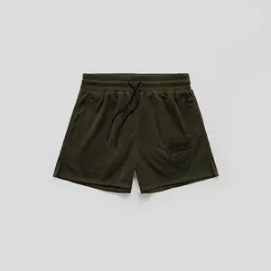 Gymreapers Mesh Training Shorts for Men - OD Green, Perfect for Summer Workouts, Weightlifting and Sports Activity