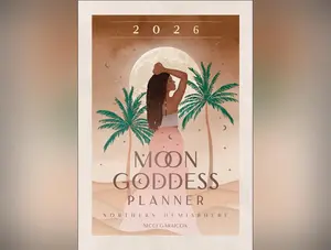 2026 Moon Goddess Planner Calendar: Northern Hemisphere by Nicci  Garaicoa