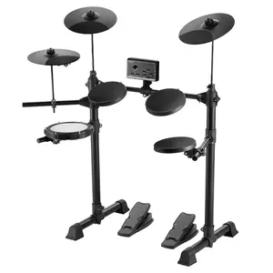 VEVOR Electric Drum Set, 15 Drum Kits 150 Sounds Electronic Drum Kit, USB MIDI Supported 6.5 in Quiet Mesh Snare Electric Drum Set with 10 in Cymbals Drum Sticks Headphone, for Beginners Adults