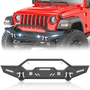 【Yzona】Full Replacement Bumpers Compatible with 2018-2025 Jeep Wrangler JL JLU