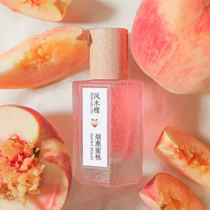Women's Ice Melon & Smoked Peach Perfume, Fresh Fruit Scent, 50ML Bottle, Ideal Gift for Her, Daily Wear Fragrance