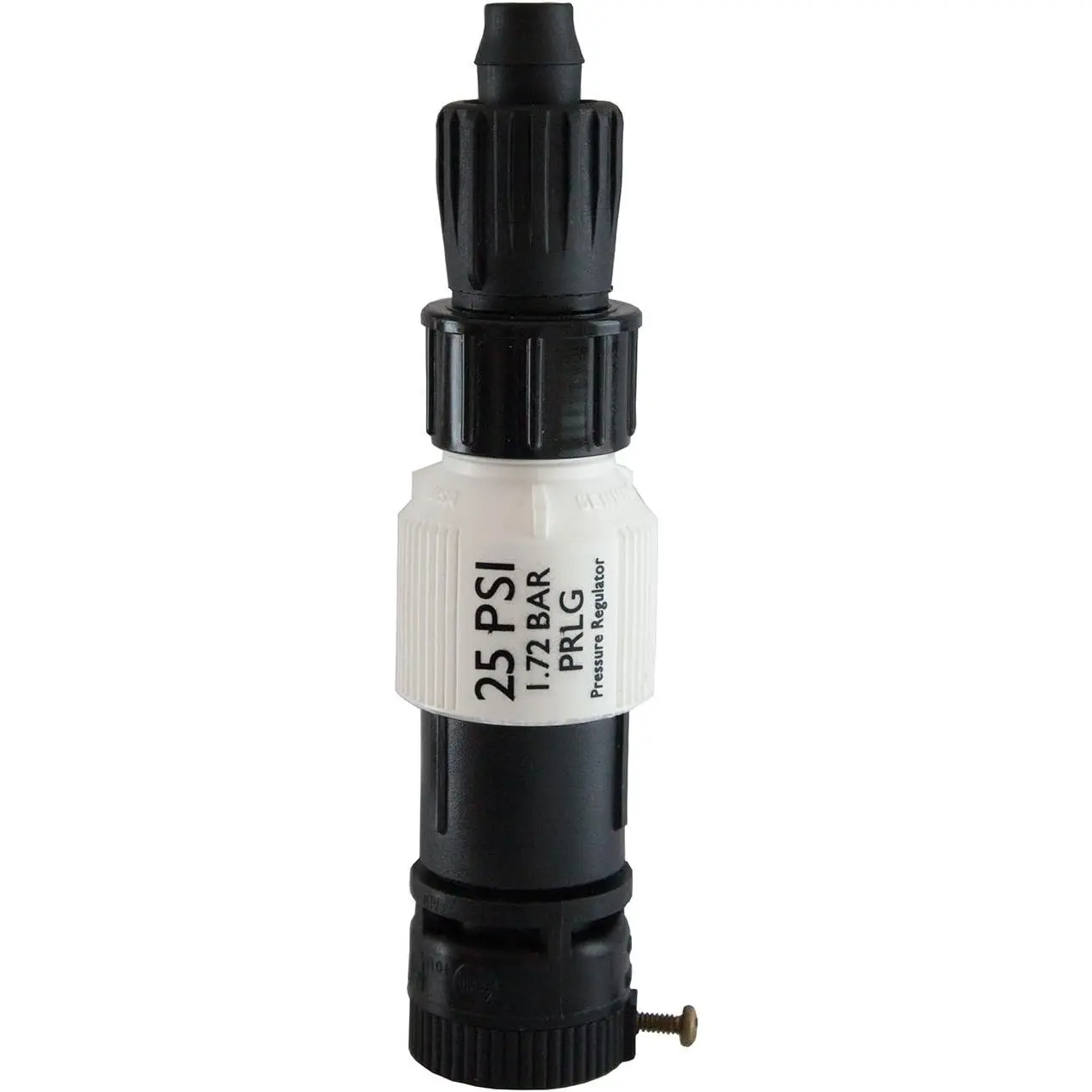 Drip Irrigation Faucet Adapter Kit - 1/2" Tubing to Faucet/Hose Leakproof Connector, 25 psi Pressure Control Regulator, Backflow Stop, Filter, Pre-Assembled Durable Easy Fit, 520 to.620 ID, for Residential Raised Garden Beds, Greenhouses